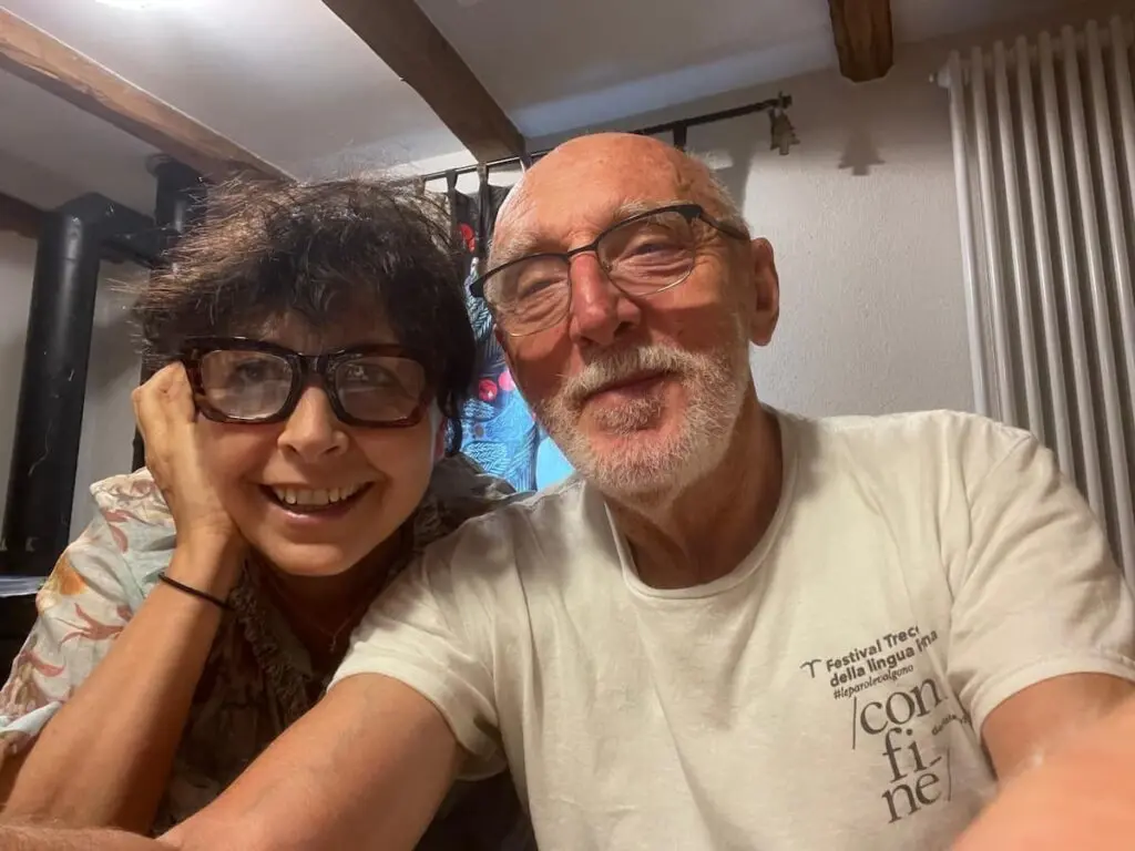 Roberta Biagiarelli e Paolo Rumiz