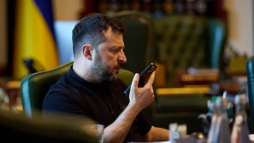 Il presidente ucraino Zelensky