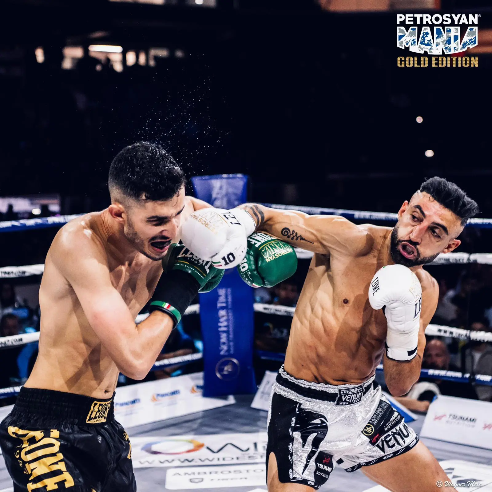 Giorgio Petrosyan in azione contro il francese Aymeric Lazizi