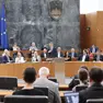Una seduta del Parlamento di Lubiana, capitale della Slovenia
