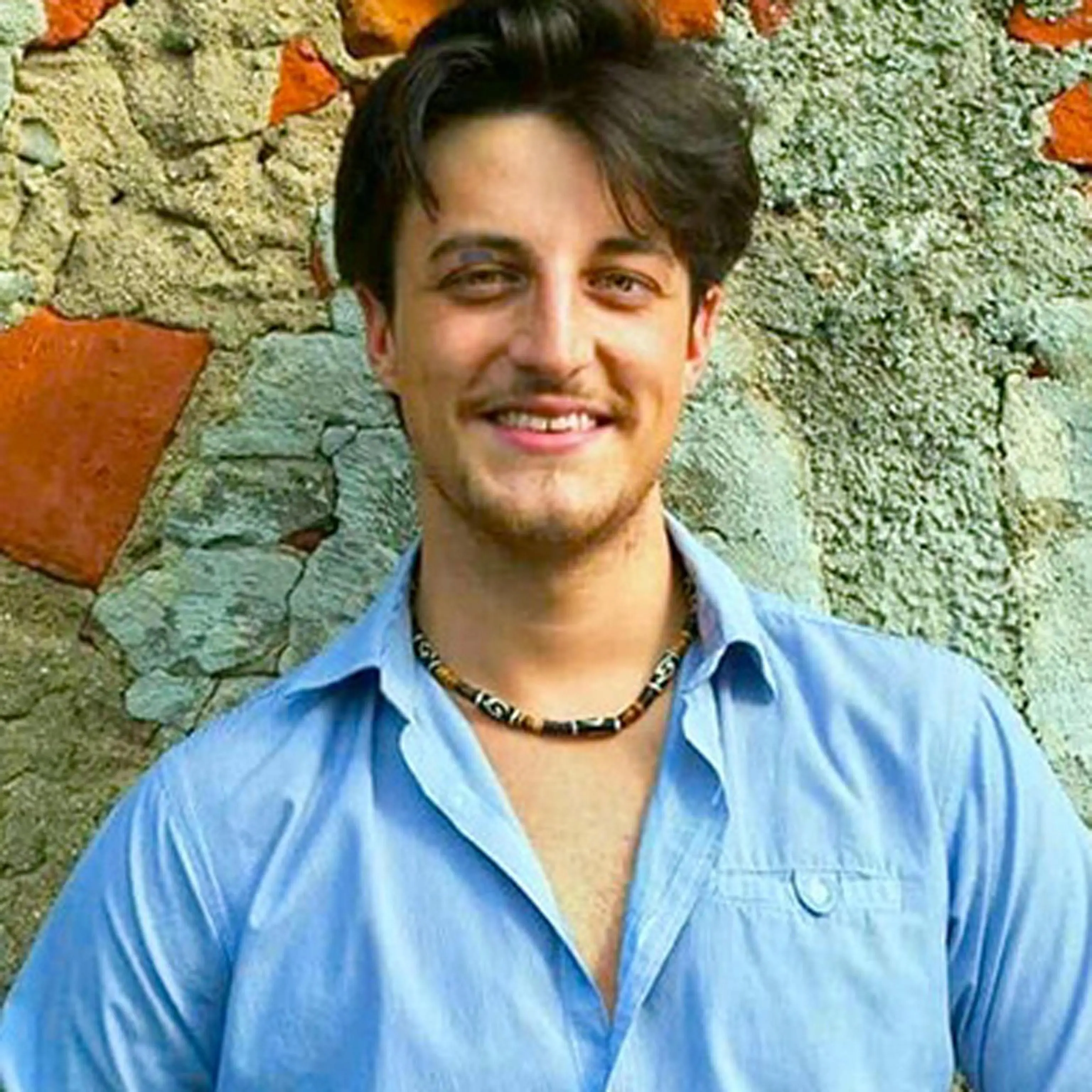 Alberto Stefani da adolescente