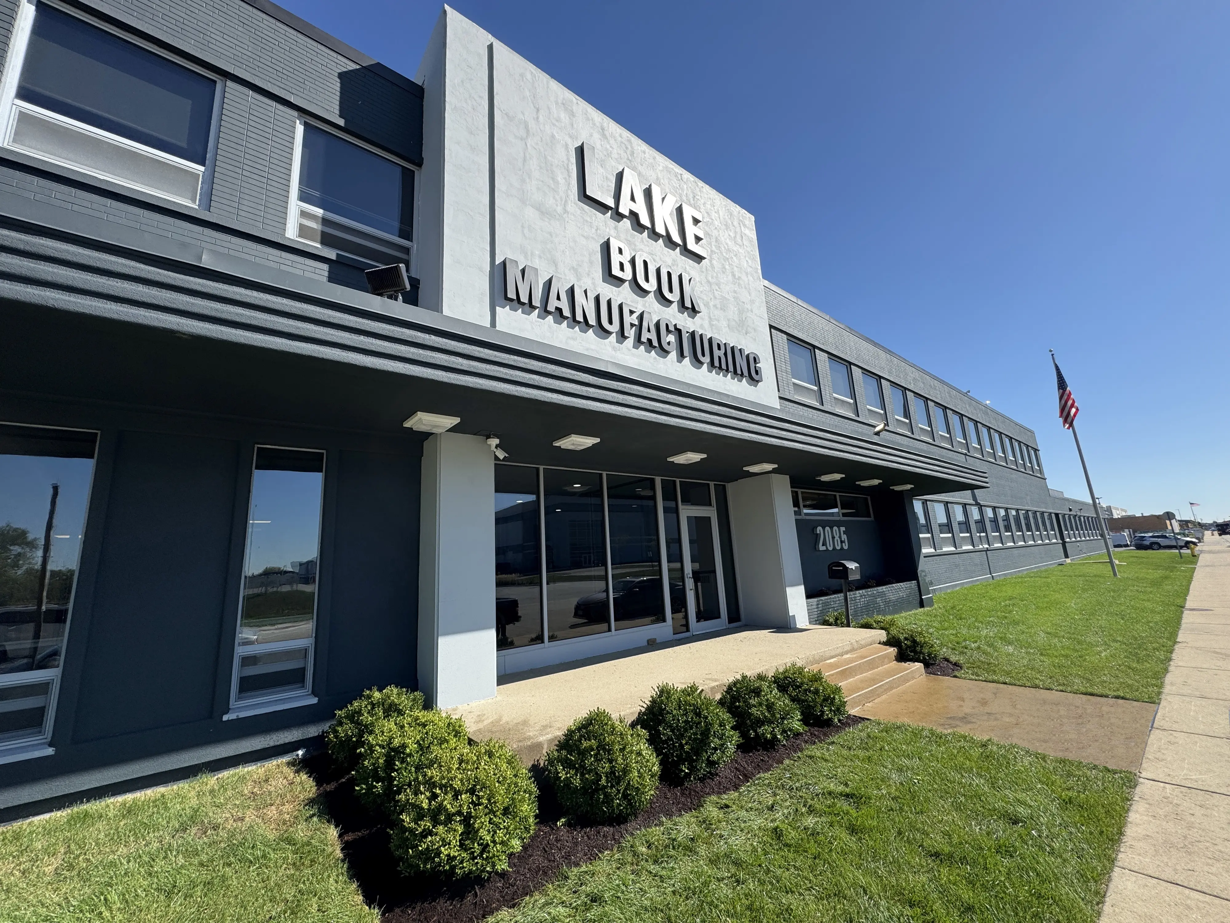 La Lake Book Manufacturing di Melrose Park, sobborgo di Chicago