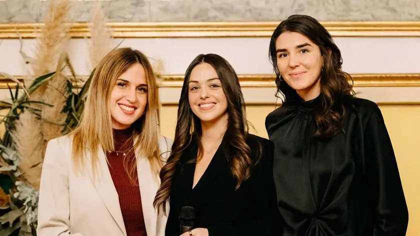 Da sinistra Lara Ranzato, Fanny Nardi e Francesca Bosio