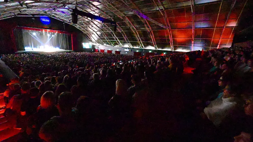 Uno spettacolo al Gran Teatro Geox di Padova