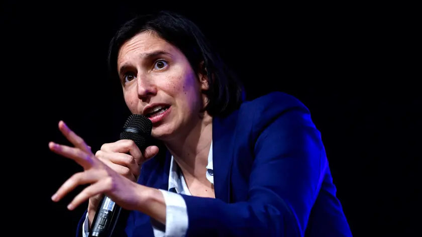 La segretaria del Partito Democratico (Pd) Elly Schlein