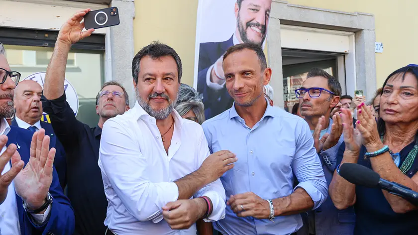 Matteo Salvini e Massimiliano Fedriga