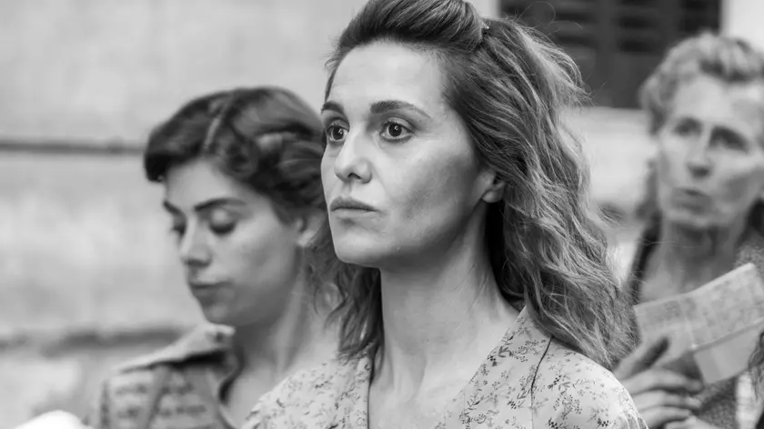 Una foto di scena di "C'è ancora domani", il film di Paola Cortellesi