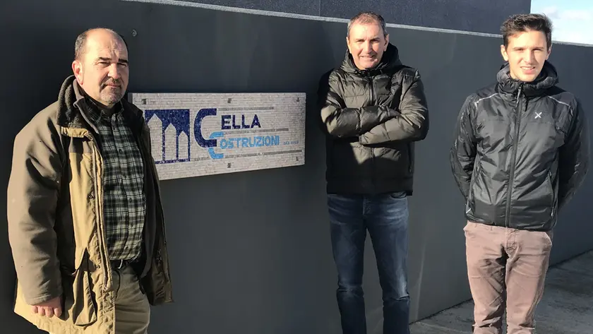 Gianfranco, Bruno e Matteo Cella