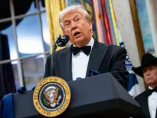 Il presidente degli Stati Uniti Donald Trump (foto Epa)