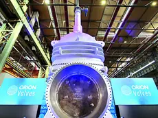 La valvola più grande al mondo realizzata da Orion