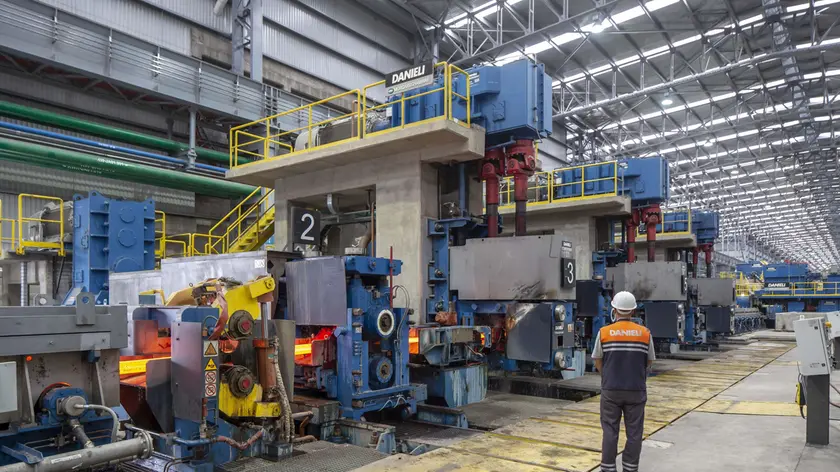 Lo stabilimento della Danieli di Buttrio: il gruppo ha un fatturato di oltre 4 miliardi di euro