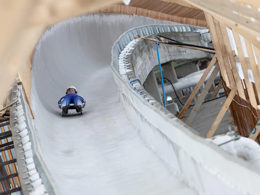La pista da Bob a Cortina