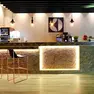 L’area bar dello show room di Electrolux Professional