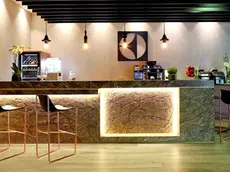 L’area bar dello show room di Electrolux Professional