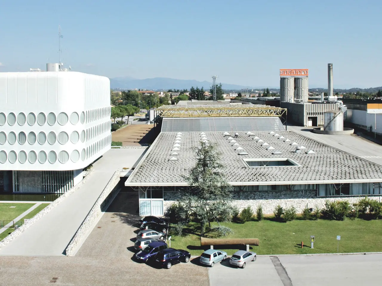 La sede dell’azienda Snaidero a Majano