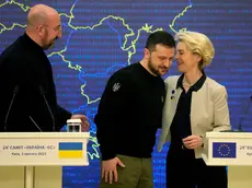 Zelenskyy e Ursula von der Leyen