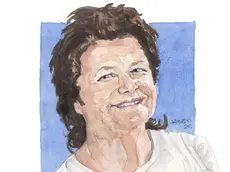 Lucia Pavin disegnata da Massimo Jatosti