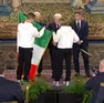 La consegna del tricolore al Quirinale