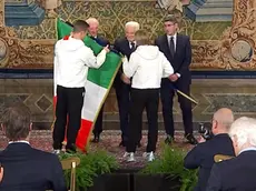 La consegna del tricolore al Quirinale