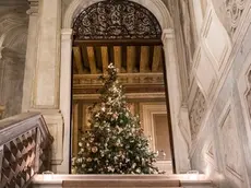 L'allestimento natalizio dell'Aman Venice