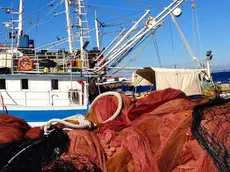 Un peschereccio ormeggiato in un porticciolo della costa dalmata