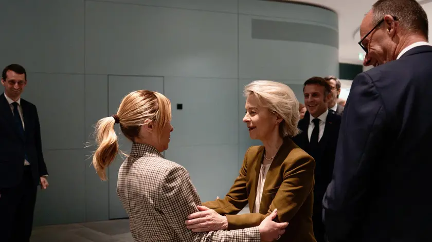 Giorgia Meloni e Ursula von der Leyen (Ansa)