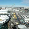 I cantieri navali di Fincantieri a Monfalcone