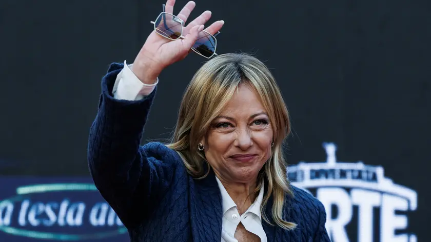 La presidente del Consiglio dei Ministri Giorgia Meloni