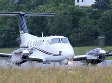 Uno dei jet privati in dotazione alla compagnia Alpine Wings