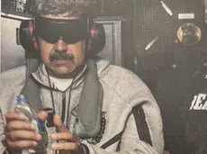 Nicolas Maduro nella foto pubblicata da Trump su Truth