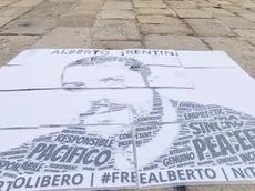 Flash mob per Alberto Trentini libero