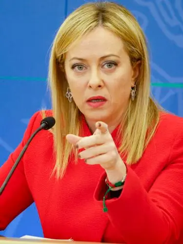La premier Giorgia Meloni