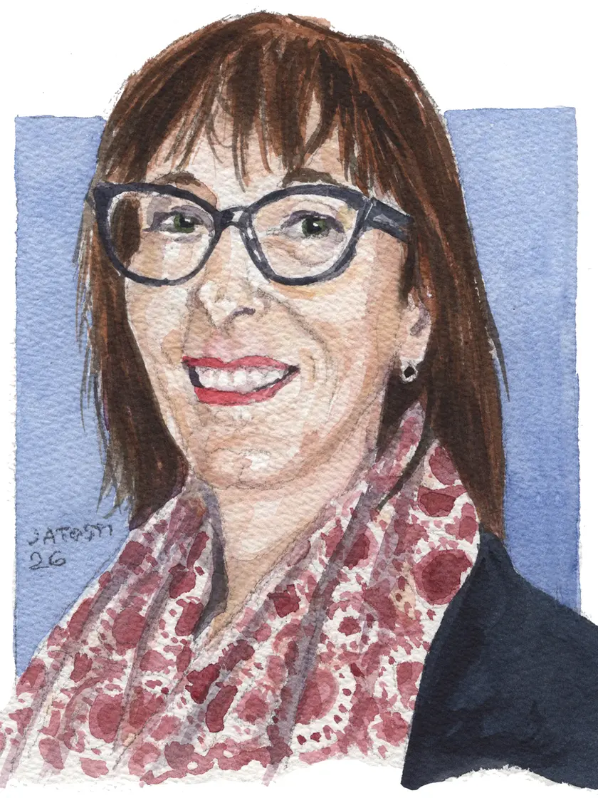 Luciana Caenazzo ritratta da Massimo Jatosti