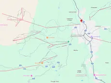 Cortina d'Ampezzo ha due distinti versanti sciabili: qui le Tofane