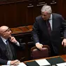 I ministri Guido Crosetto e Antonio Tajani in aula alla Camera