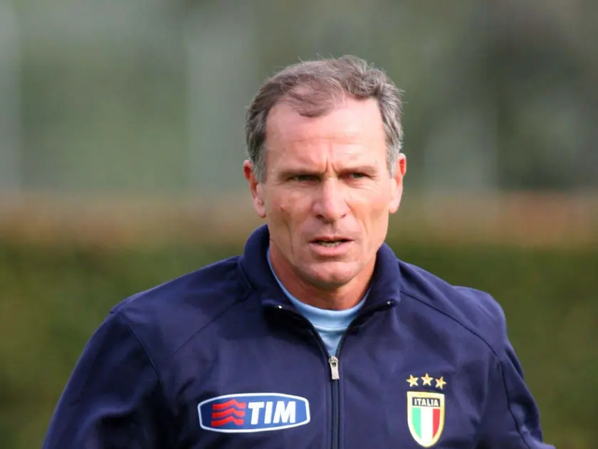 Ivano Bordon ai tempi in cui allenava i portieri della nazionale nel 2006