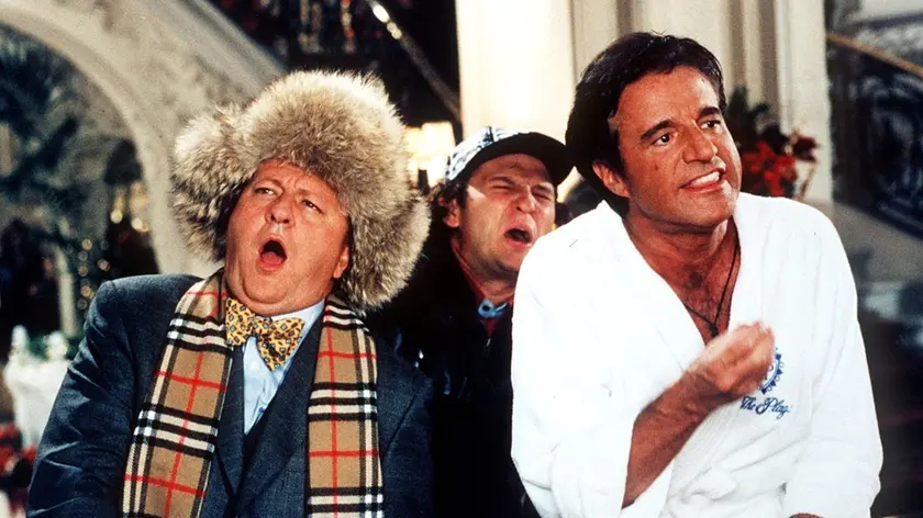 Boldi e De Sica nel classico cinepanettone