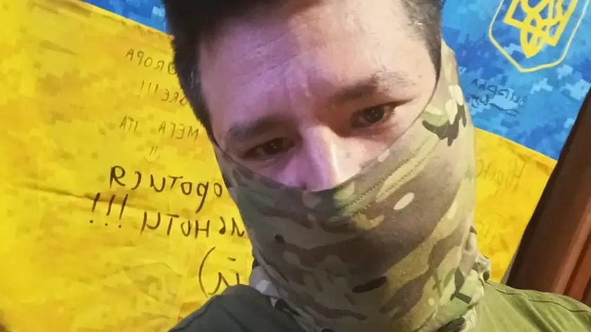 "Polo" il fighter italiano in Ucraina