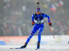 La sappadina Lisa Vittozzi in azione