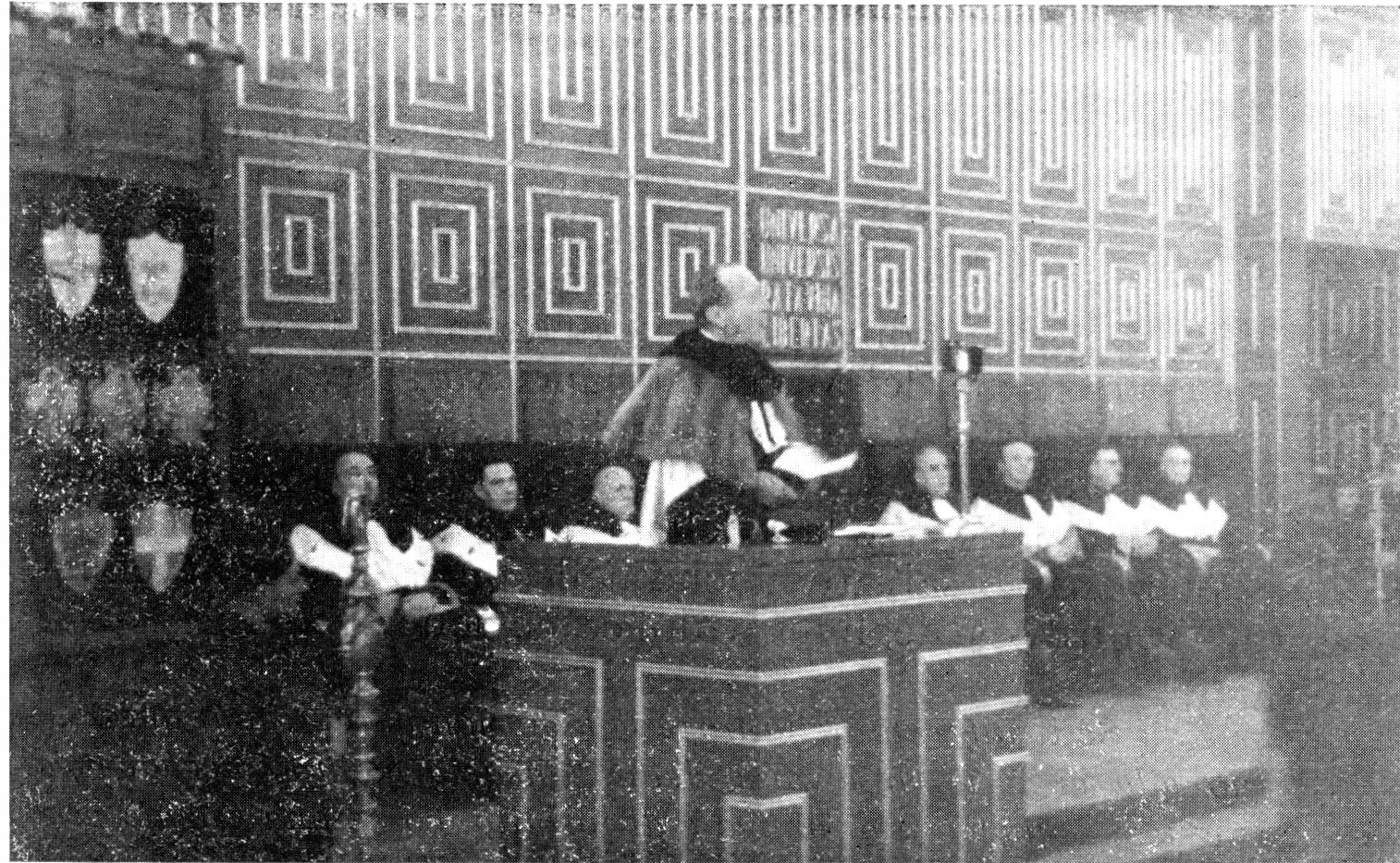 Il rettore dell’Università di Padova Concetto Marchesi