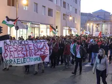 Un corteo per Gaza a Trieste (Lasorte)
