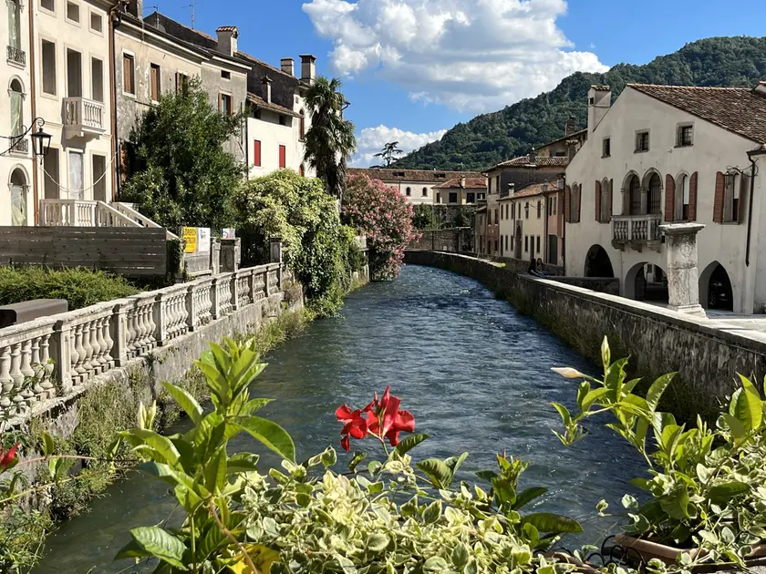 Il fiume Meschio a Serravalle