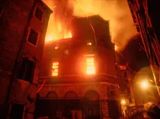 Il teatro La Fenice in fiamme, il 29 gennaio 1996
