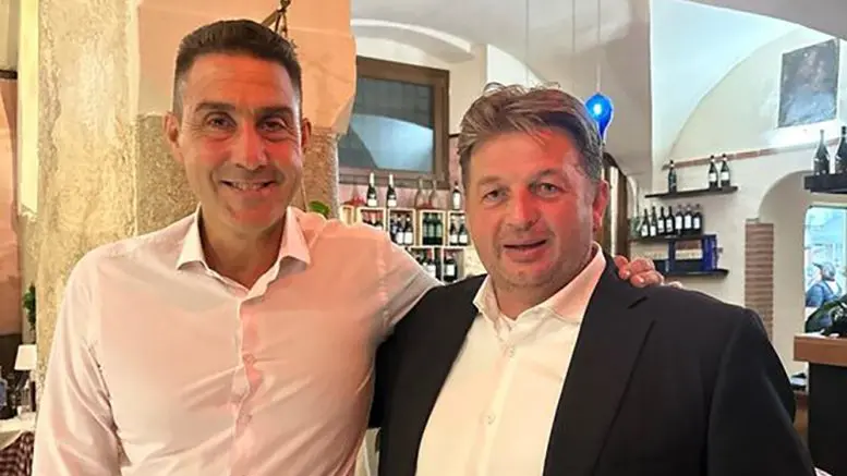 Roberto Vannacci con Stefano Valdegamberi