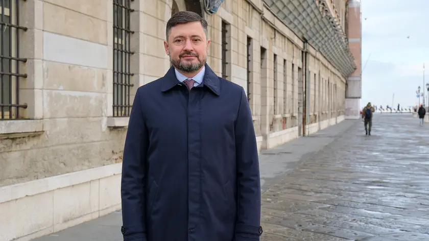 Il Sindaco di Mariupol, Vadym Boychenko, a Trieste fotografato da Massimo Silvano