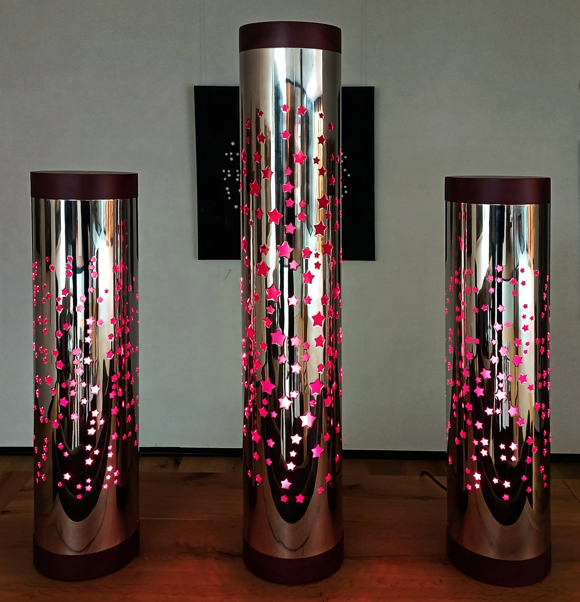 Una delle opere in mostra a Lagazuoi