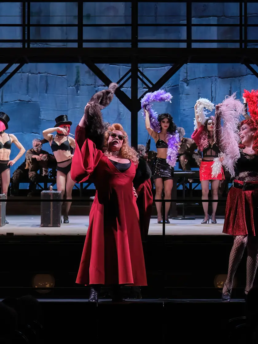 Un momento sul palco del Verdi di Trieste (ph Massimo Silvano)