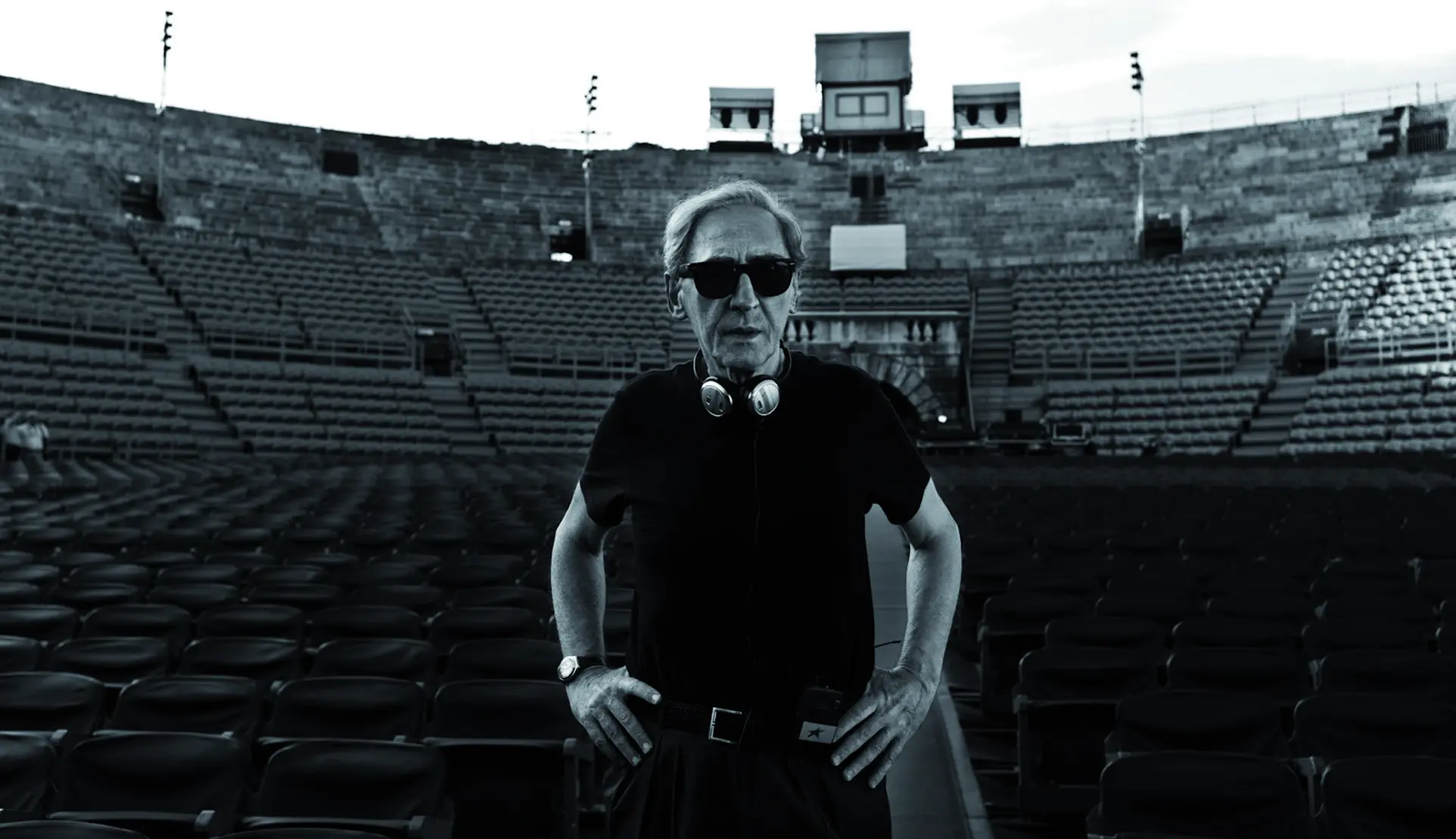 L'immagine simbolo della mostra del Maxxi (ph. Alessio Pizzicannella - Fondazione Franco Battiato)