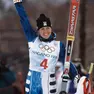 La valtellinese Deborah Compagnoni quando vinse l’oro in slalom gigante alle Olimpiadi di Nagano 1998
