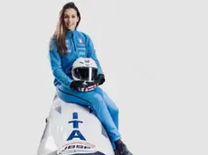 Giada Andreutti gareggerà ai Giochi nel bob (foto Aeronautica militare)
